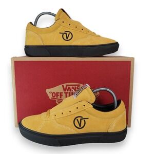 Vans Paradoxxx Suede Women 6.5 Honey Gold Black VN0A3TKK2TV Skate Shoes